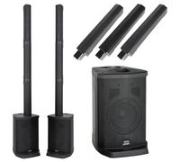 Sistema PA Line Array Colonna a Batteria Cassa Attiva Impianto Bluetooth 200W