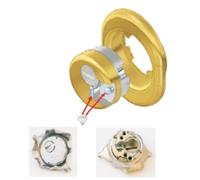 sistema per serrature defender Monolito BD200 ottone satinato pvd