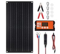 Sistema pieghevole del pannello solare 20W con il regolatore intelligente per le banche di potere dei dispositivi mobili e la ricarica della batteria 12V