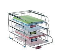 Sistema Portacorrispondenza in Metallo Alba - Frontale - 38x31,5x31,5 cm - COR4F
