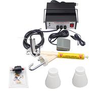 Sistema portatile di verniciatura a polvere da 220 V, pistola a spruzzo elettrostatica e dispositivo di rivestimento, regolabile in 5 livelli