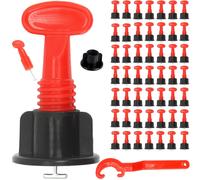 Sistema pro di distanziali nivelaciali per ceramica - 50 pezzi multipli