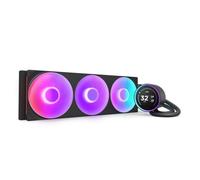 Sistema Raffreddamento Liquido NZXT Kraken Elite 420 RGB Triple Ventole LCD IPS 2,72" Nero