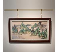 Sistema regolabile per appendere quadri per opere d'arte pesanti, facile installazione per la decorazione di casa, museo, galleria