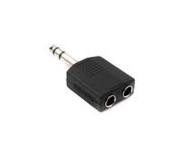 Sistema-S Y Adattatore Audio Stereo TRS 6.35 Mm Jack A 2x Presa