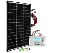 Sistema solare 100Wp impianto fotovoltaico Sistema completo basicPremium-L...
