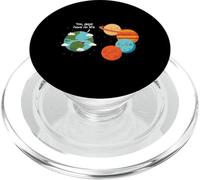 Sistema Solare Nessuna Vita Terra VS Pianeti Spazio Galassia Cosmo PopSockets PopGrip per MagSafe