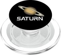Sistema Solare Pianeta Saturno Anelli Spazio Esterno PopSockets PopGrip per MagSafe