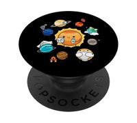 Sistema Solare Pianeti Scienza Spazio Astronomia Galassia PopSockets PopGrip Adesivo
