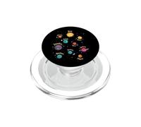 Sistema Solare Pianeti Spazio Conoscenza Scienza per Bambini PopSockets PopGrip per MagSafe