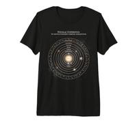 Sistema Solare Rinascimentale Nicolaus Copernicus Maglietta Premium