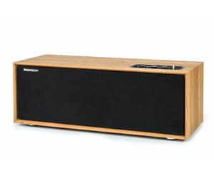 Sistema stereo Thomson WS702 2.1 - Bluetooth - Potenza musicale 150 W - Colore legno