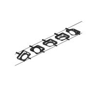 Paulmann Wire MacLED sistema LED funi, 5 luci nero Paulmann