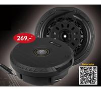 Sistema subwoofer attivo ESX Q-800A QUANTUM per cassone ruota di scorta e cer...