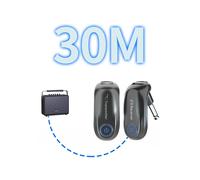 Sistema Trasmettitore-Ricevitore Wireless per Chitarra Riproduzione del Suono Nitida Trasmissione A 30 Metri per Esibizioni Sul Palco di Prova B