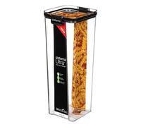 Sistema Tritan Quadrato Ultra Contenitore Trasparente Nero Vetro Plastica
