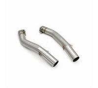 Sistema Tubo di Scarico Centrale per Moto da Cross in Acciaio Inox Slip-on Connect Link Tube per K&awasaki Z1000 Z 1000 2003-2006