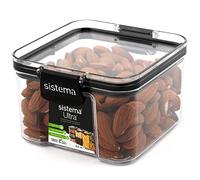 Sistema Ultra Tritan Contenitori ermetici per dispensa e cucina | 460 ml | Impilabili | Con clip | Privi di BPA