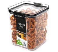 Sistema Ultra Tritan Contenitori ermetici per dispensa e cucina | 920 ml | Impilabili | Con clip | Privi di BPA
