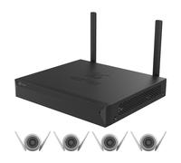 Videoregistratore sorveglianza Ezviz NVR + 4 H3c X5S 8W KIT