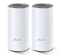 TP-Link Deco E4 (2-pack) Dual-band (2.4 GHz/5 GHz) Wi-Fi 5 (802.11ac) Bianco, Grigio Interno
