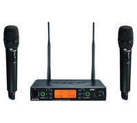 Sistema Wireless UHF A Due Canali CH38 - RU-8012DB+RU-G3TH CH38