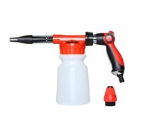 Sisteme Gunns per sapone automobilistico: flacone di soluzione trasparente ad alto volume, distributore di schiuma pressurizzata, pellicola per sporco e traffico incorporata negli ascensori | Sessione