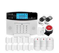 Sistemi Allarme Casa App Control Smart Wifi GSM di allarme for la sicurezza domestica Schermo LED Sensore porta senza fili Rilevatore PIR(G)