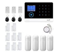 Sistemi Allarme Casa Di Allarme Sicurezza Domestica Intelligente WIFI 4G Antifurto TFT Da 2,4 Pollici Schermo LCD Colorato Domestico Senza Fili(K)