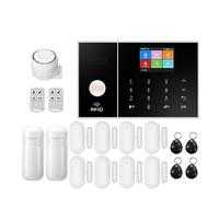 Sistemi Allarme Casa Di Allarme Sicurezza For La Casa Wifi Smart Life App Control Kit Antifurto Con Sensore Porta Funziona APP(X)