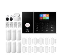 Sistemi Allarme Casa Di Allarme Sicurezza For La Casa Wifi Smart Life App Control Kit Antifurto Con Sensore Porta Funziona APP(P)