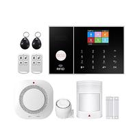 Sistemi Allarme Casa Di Allarme Sicurezza For La Casa Wifi Smart Life App Control Kit Antifurto Con Sensore Porta Funziona APP(V)