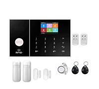 Sistemi Allarme Casa Di Allarme Sicurezza For La Casa Wifi Smart Life App Control Kit Antifurto Con Sensore Porta Funziona APP(C)