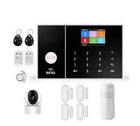 Sistemi Allarme Casa Di Allarme Wifi GSM For Sicurezza Wireless Domestico E Aziendale Con Telecomando APP For Sensore Pir Porta(I)