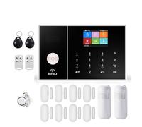 Sistemi Allarme Casa Di Allarme Wifi GSM For Sicurezza Wireless Domestico E Aziendale Con Telecomando APP For Sensore Pir Porta(F)