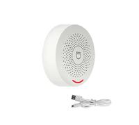 Sistemi Allarme Casa Di Sicurezza Allarme Intelligente WIFI Con Sensore Movimento Compatibile Smart Life E Controllo App Tuya(105W)