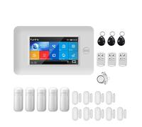 Sistemi Allarme Casa Il Di Allarme Supporta Tuya WiFi E GSM For La Casa Intelligente Compatibile Con Antifurto Sicurezza Touch Screen Da 4,3 Pollici(M)