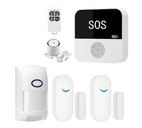 Sistemi Allarme Casa Wireless WiFi Smart Home Automation di allarme Kit protezione sicurezza con sensore antifurto(KIt E)