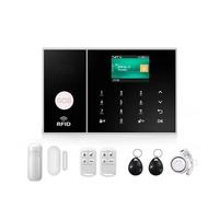 Sistemi Di Allarme Sicurezza 4G Tuya Smart WIFI Funziona Con Rilevatori Movimento Wireless Domestici Allarmi Sistema Di Allarme Completo(B)