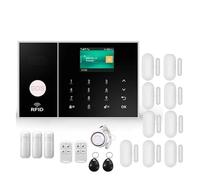 Sistemi Di Allarme Sicurezza 4G Tuya Smart WIFI Funziona Con Rilevatori Movimento Wireless Domestici Allarmi Semplice Sicuro(J)