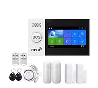 Sistemi di Allarme Sicurezza Casa Gsm Con Sensore di Movimento Tuya Life Alarm Work per Ville e Magazzini(D)