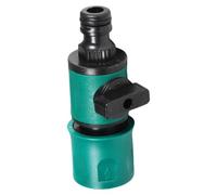 Sistemi di irrigazione esterna resistenti alle intemperie con tubo flessibile per trapano liscio e valvole di intercettazione rapide per il funzionamento domestico.