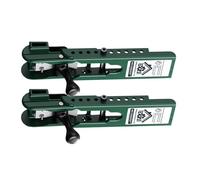 Sistemi di montaggio su pannelli di cemento, 2 pezzi, incrementi regolabili per rivelare calibri con imbottitura robusta, aiuto per l'installazione dei rivestimenti regolabili