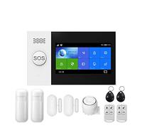 Sistemi di sicurezza domestica, di allarme 4G 3G for la sicurezza domestica con telecomando Tuya for sirena solare wireless PIR(C-107.)