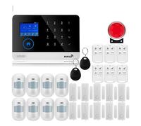 Sistemi di sicurezza domestica, Di Allarme GSM Rilevatori Wireless Smart Home, Controllo APP Con Messaggio Gratuito(W2B1)