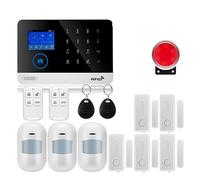 Sistemi di sicurezza domestica, Di Allarme GSM Rilevatori Wireless Smart Home, Controllo APP Con Messaggio Gratuito(W2B5)
