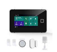 Sistemi di sicurezza domestica, di allarme sicurezza Tuya Display umidità della temperatura armato impronte digitali 433 MHz Wireless Smart Home Burglar(G60-B set)