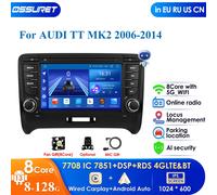 Sistemi intelligenti per auto 2Din Android Autoradio per AUDI TT MK2 8J 2006-2014 Multimedia Stereo Navigazione GPS HeadUnit Carplay 4G