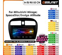 Sistemi intelligenti per auto 2din Android Autoradio per Mitsubishi Mirage 2012-2023 Space Star Dodge Attitude GPS Carplay Auto 4GWIFI
