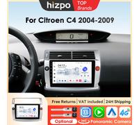 Sistemi per auto intelligenti Hizpo per Citroen C4 C-Triomphe C-Quatre 2004 - 2009 Lettore Multimidia 2din Android Auto Carplay 360 Fotocamera 4G S4 add AHDC2